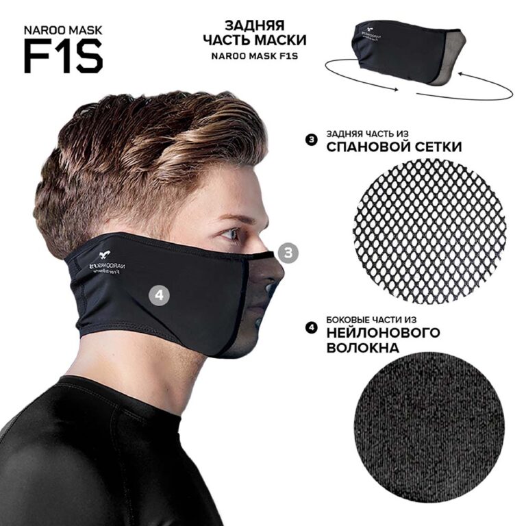 фильтр маска NAROO F1s 9